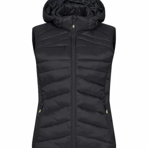 Bodywarmer doudoune à capuche amovible IDAHO Femme