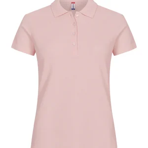 Polo à manches courtes basique femme