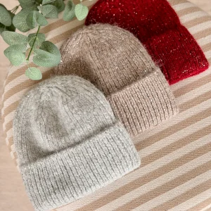 Bonnet en laine avec sequins ÉLOI - SOLDES