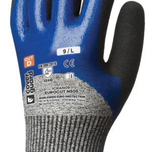 Gants EUROCUT N505 CUT D. HPPE J13 dble end. nit 3/4 dos