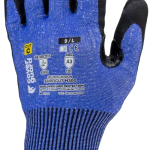 Gants EUROCUT N300 CUT C. HPPE J13 micro mousse nitrile