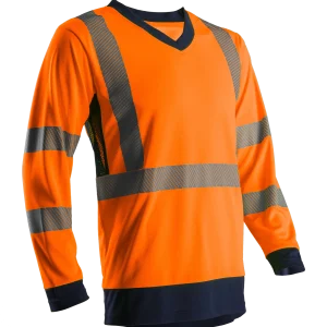 T-shirts à manches longues haute visibilité