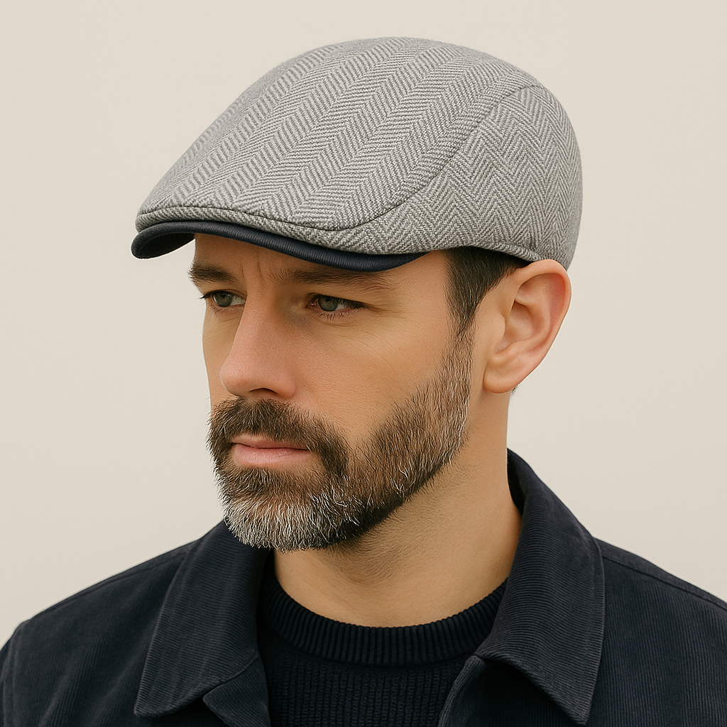 Béret Homme Style Anglais - Herring – Image 5