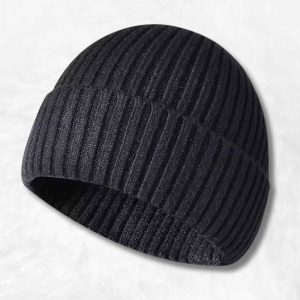 Bonnet Tricot noir