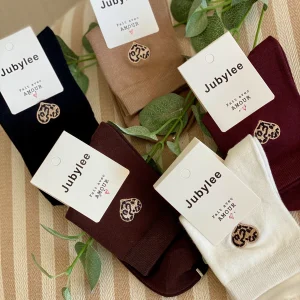 Chaussettes Coeur Léo 🐆 SANDY