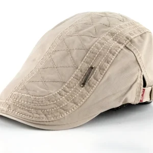 Béret Homme en Coton Matelassé - Quilted