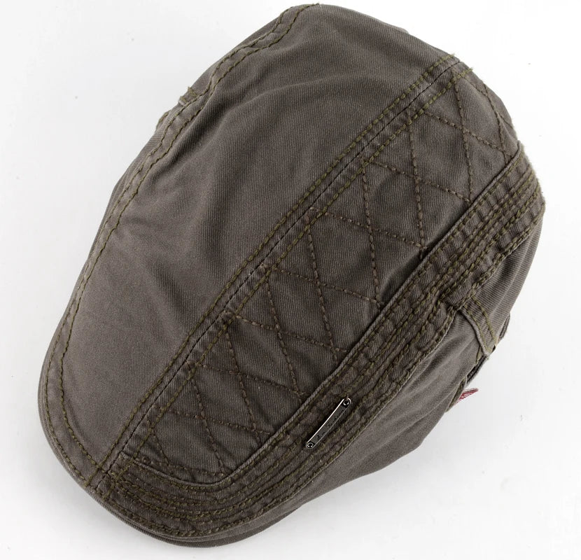 Béret Homme en Coton Matelassé - Quilted – Image 3