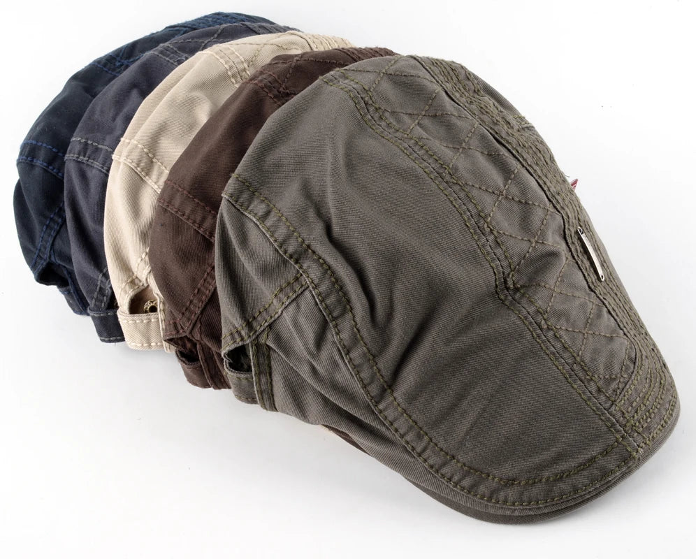 Béret Homme en Coton Matelassé - Quilted – Image 5