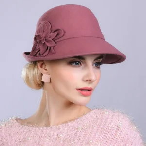 Chapeau Melon Cloche Femme Style British