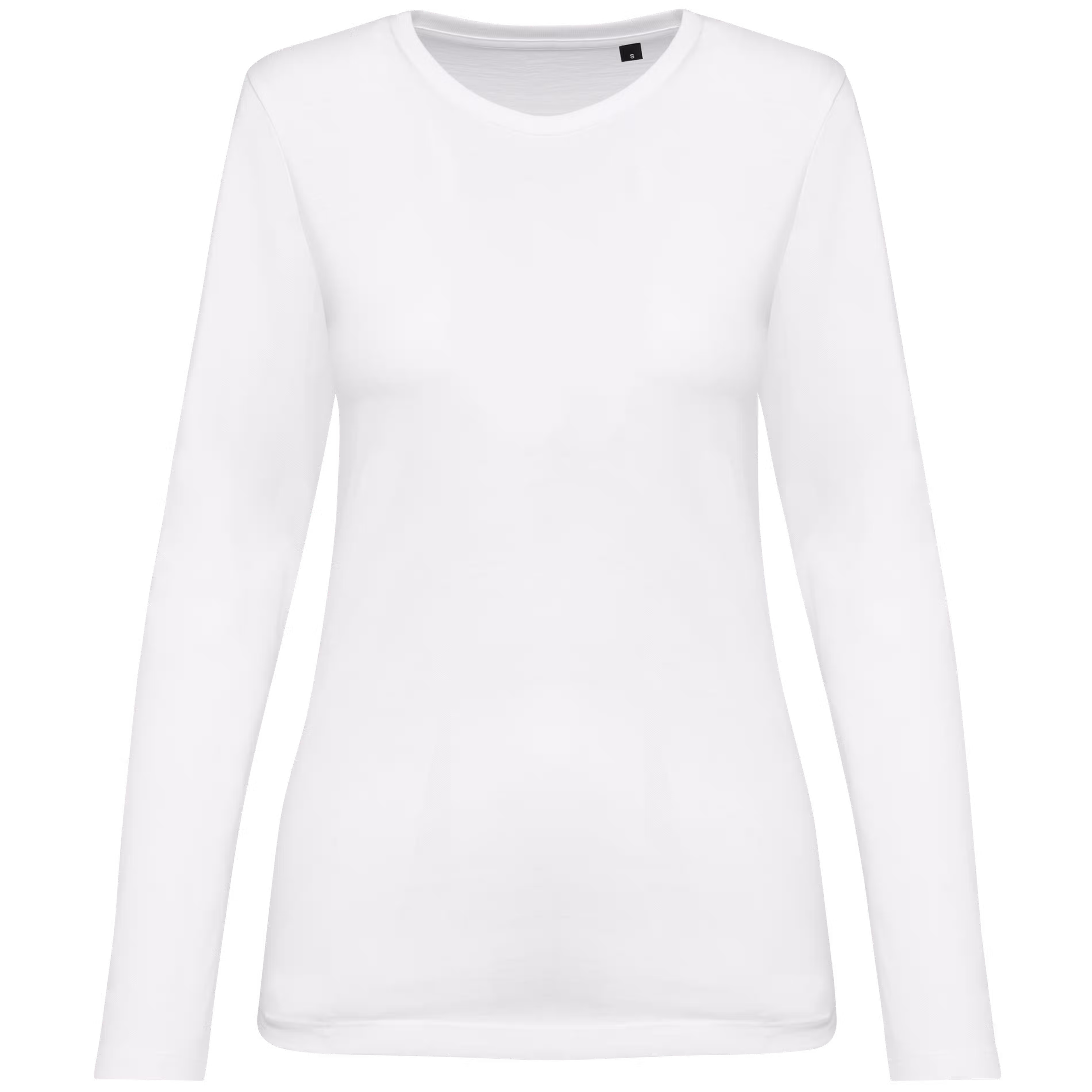 T-shirt Supima® col rond manches longues femme – Image 4