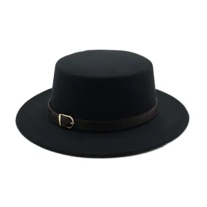 Chapeau Fedora Plat Classy Chic