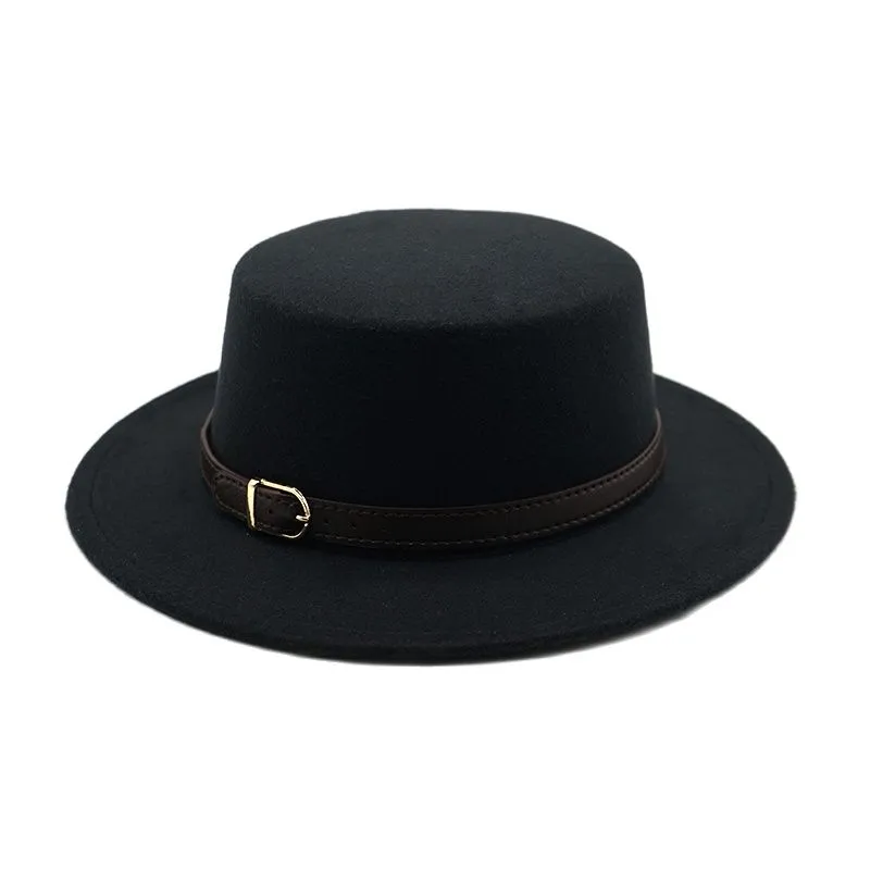 Chapeau Fedora Plat Classy Chic