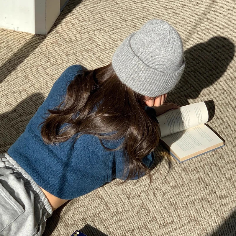 Bonnet Femme Classique en Cachemire - Elysa – Image 4