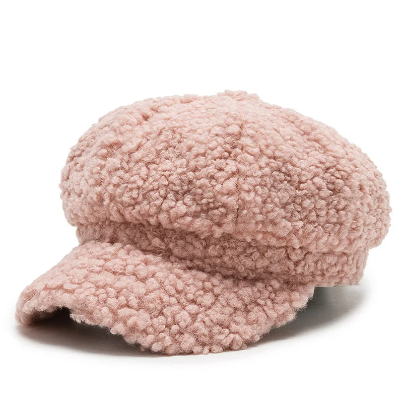 Béret Casquette Gavroche Femme Polaire – Image 7