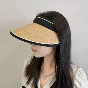 Chapeau de Paille Femme Pliable – Célina