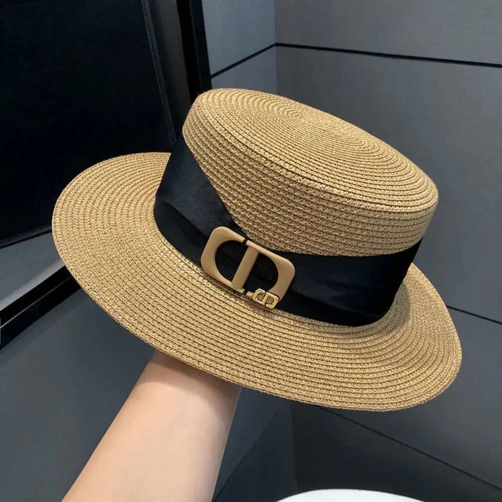 Chapeau De Paille Femme Luxe – Dalia – Image 8