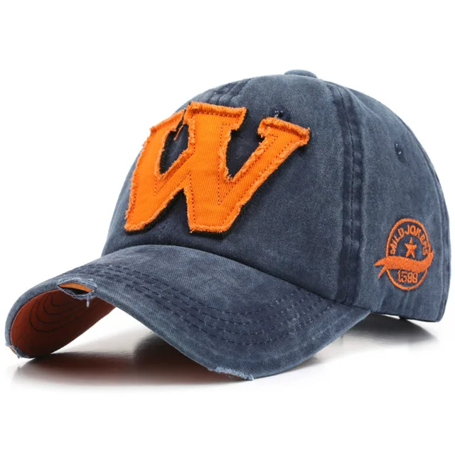 Casquette Baseball Unisexe Vintage Lettre W – Westside – Image 8