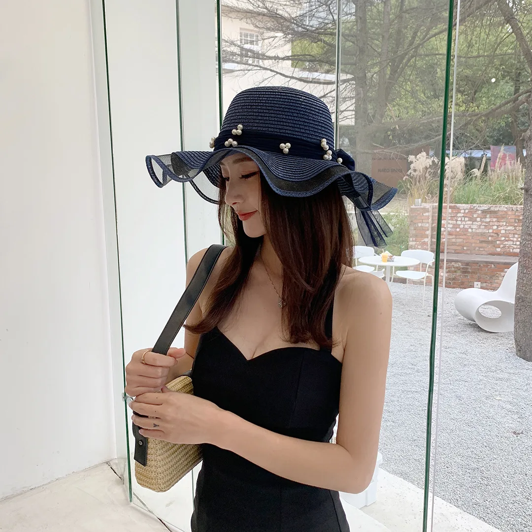 Chapeau de Paille Femme à vague – Image 2