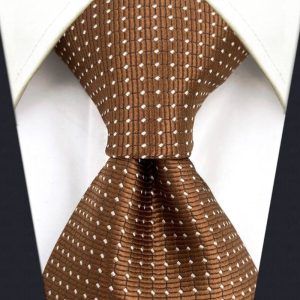 Cravate Marron Clair