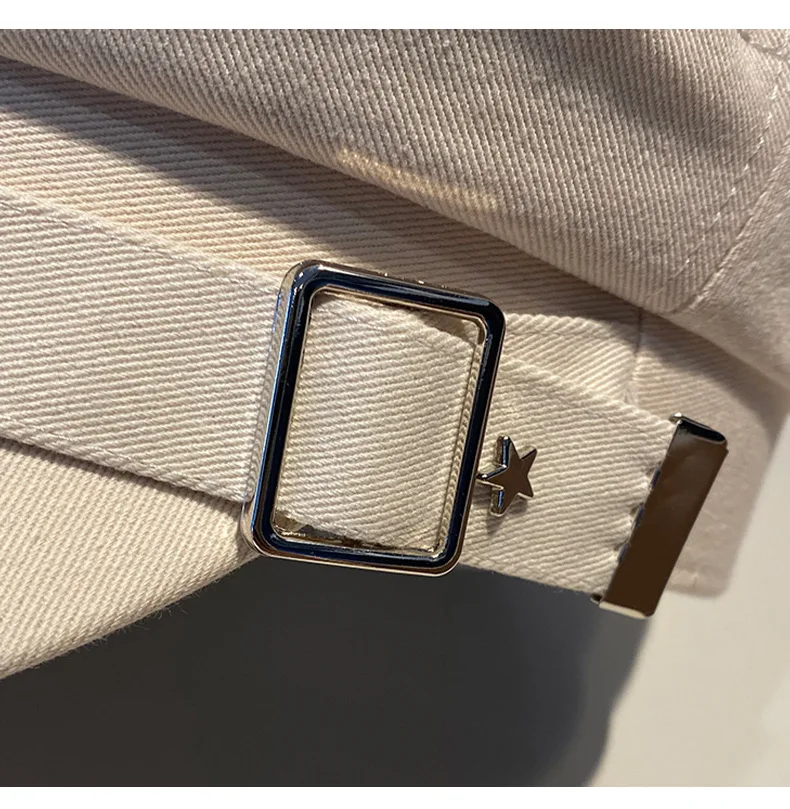 Béret Casquette Gavroche Femme Étoile Luxe – Image 4