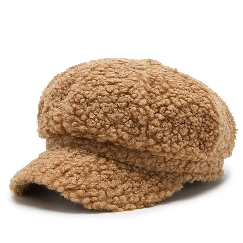 Béret Casquette Gavroche Femme Polaire – Image 9
