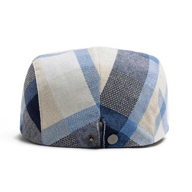 Béret Motif Carreaux - Britcap – Image 3