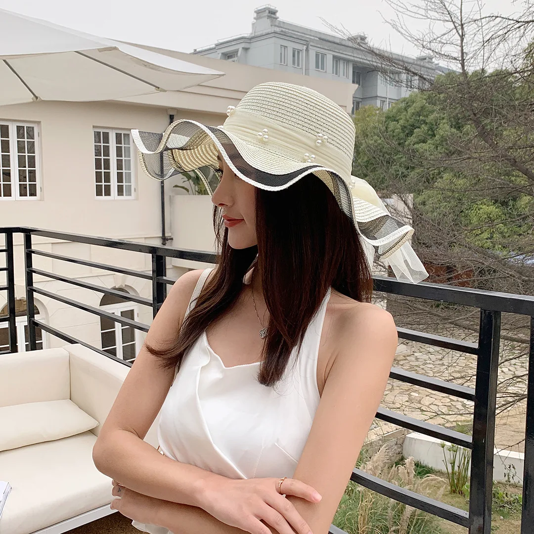 Chapeau de Paille Femme à vague – Image 6