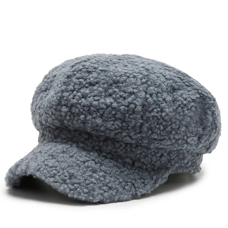 Béret Casquette Gavroche Femme Polaire – Image 6