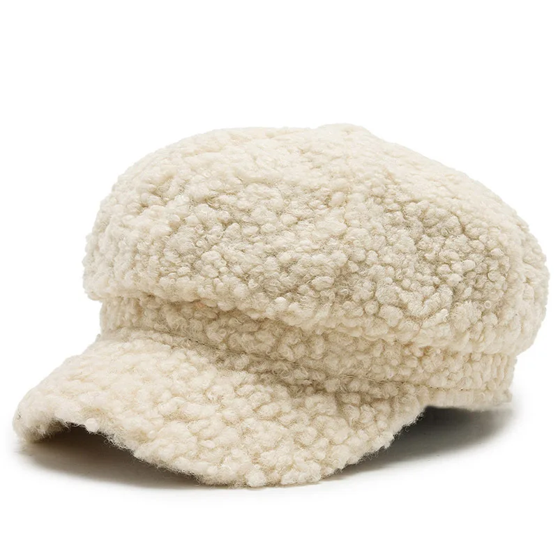 Béret Casquette Gavroche Femme Polaire – Image 8