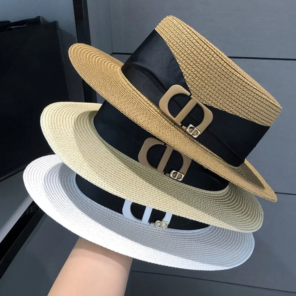 Chapeau De Paille Femme Luxe – Dalia – Image 3