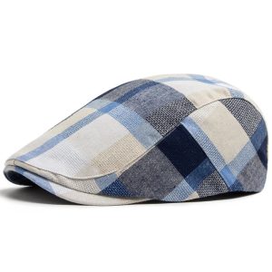 Béret Motif Carreaux - Britcap