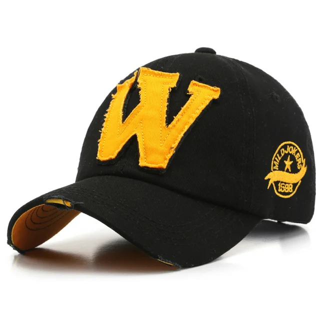Casquette Baseball Unisexe Vintage Lettre W – Westside – Image 7