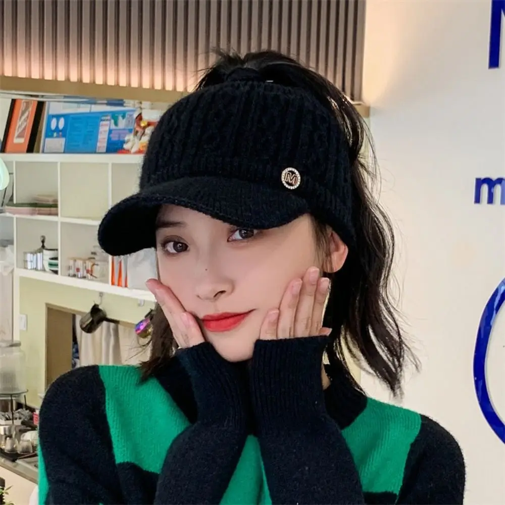 Bonnet Casquette Femme en Maille Tricotée Douce - Celeste – Image 7