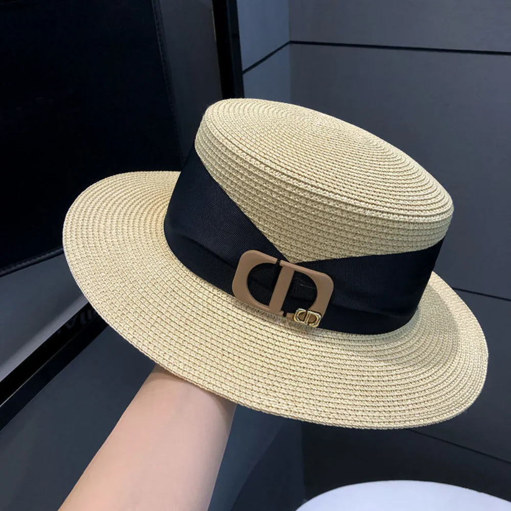 Chapeau De Paille Femme Luxe – Dalia – Image 6
