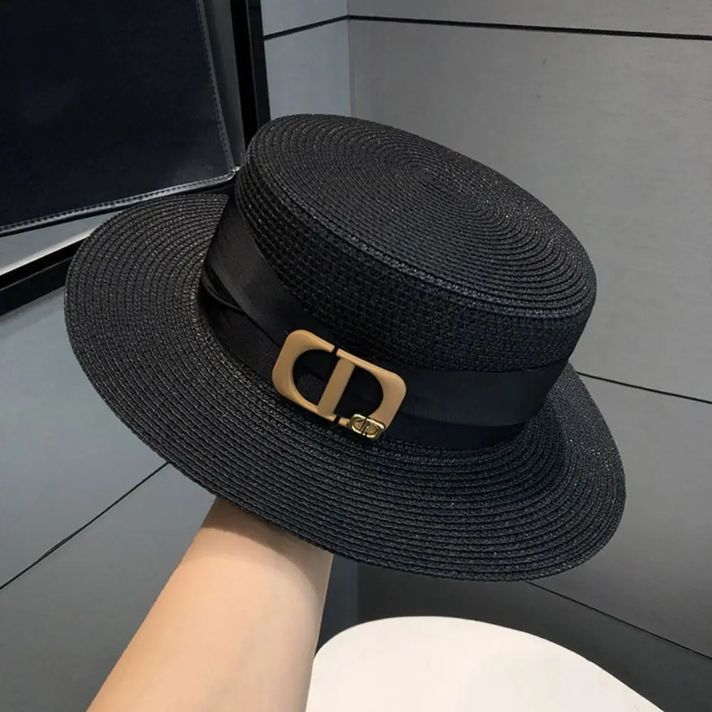 Chapeau De Paille Femme Luxe – Dalia – Image 9