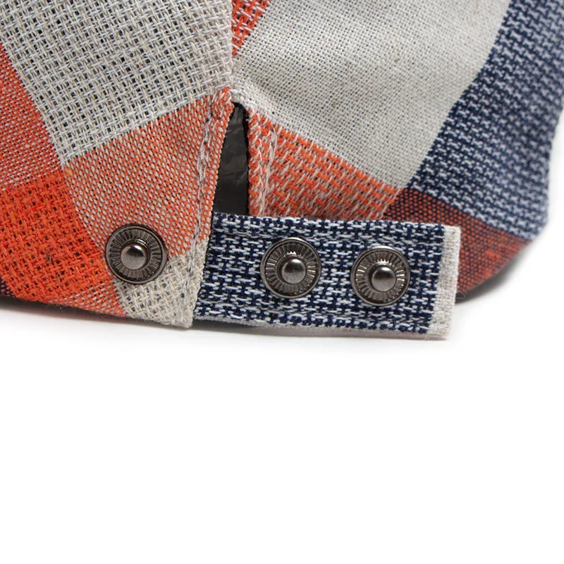 Béret Motif Carreaux - Britcap – Image 6