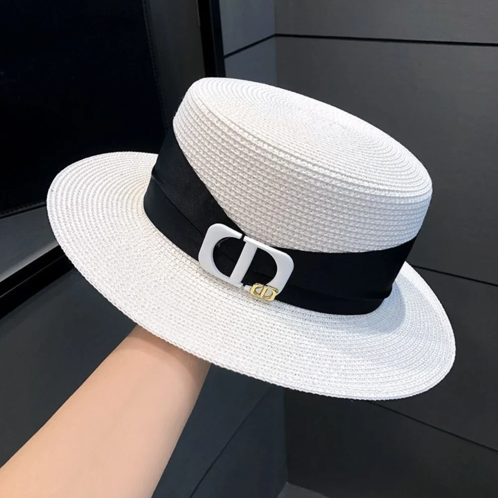 Chapeau De Paille Femme Luxe – Dalia – Image 2