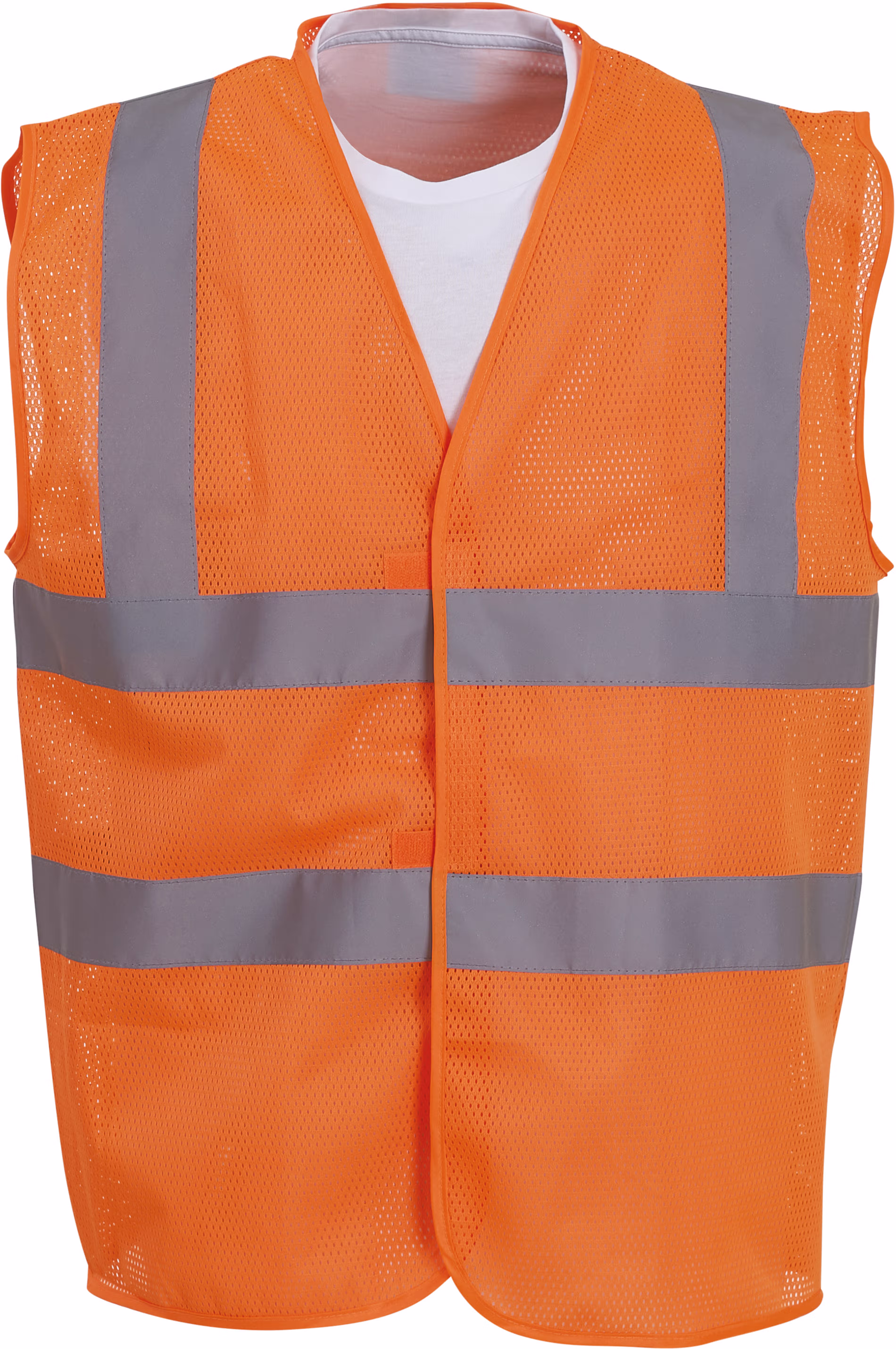 Gilet haute visibilité à maille ajourée recyclée – Image 6