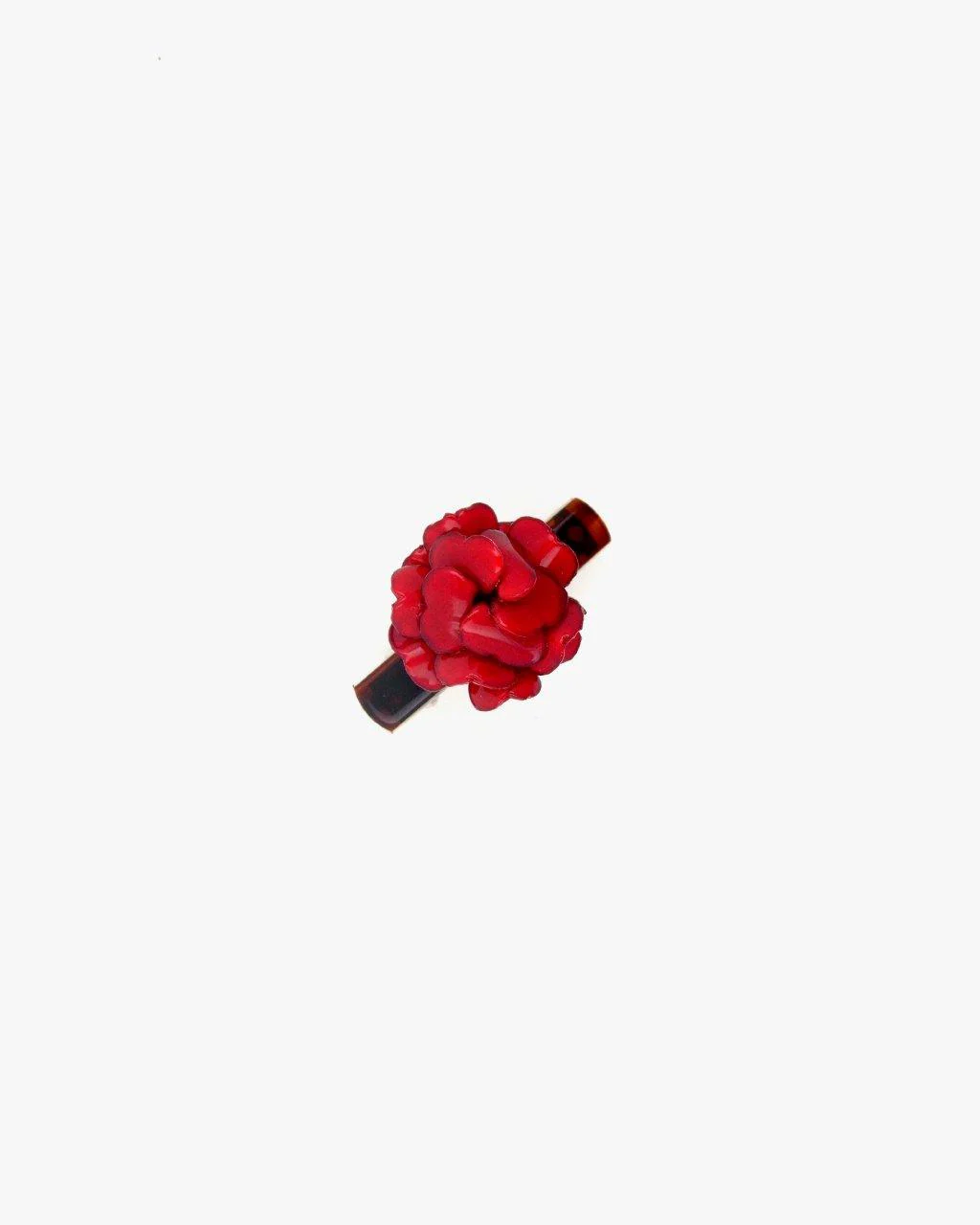 Barrette fleur Géranium – Image 4