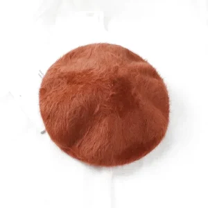 Béret Basque Femme Fourrure