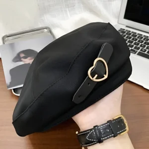 Béret Femme Coton - Coeur