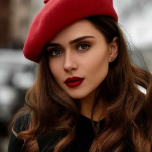 Béret Femme Hiver Chic