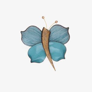 Broches bijoux papillon Zora effet satin