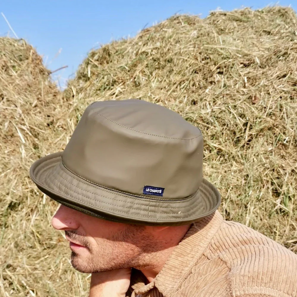 Chapeau de pluie - Kaki – Image 2