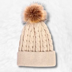 Bonnet Beige Femme !