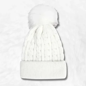 Bonnet Blanc Femme !