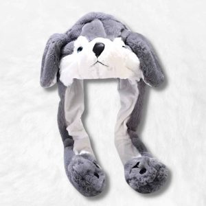 Bonnet avec Oreille qui Bouge en Loup !