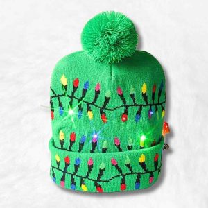 Bonnet de Noël Clignotant