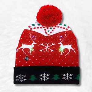 Bonnet de Noël Lumineux Traditionnelle