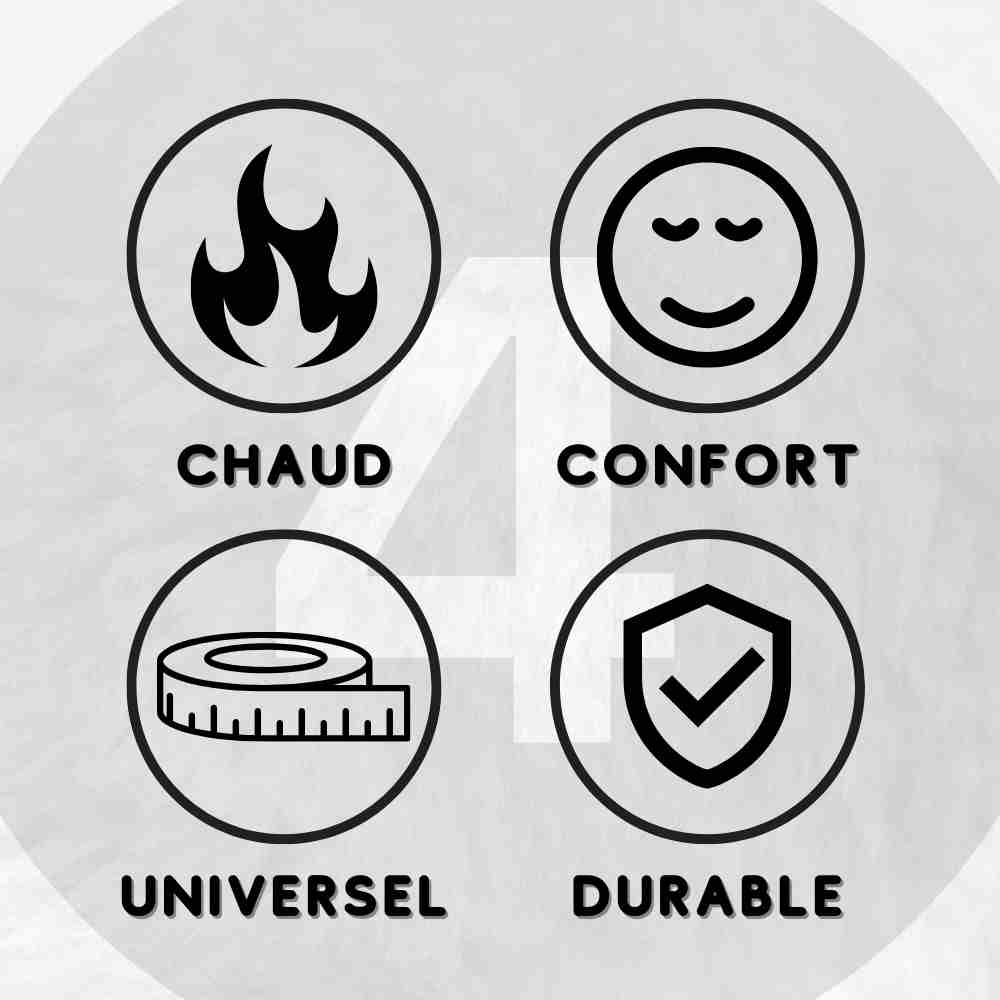 Bonnet Tricot bleu nuit – Image 2